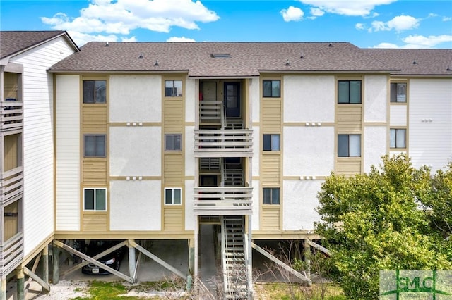 view of property with stairs