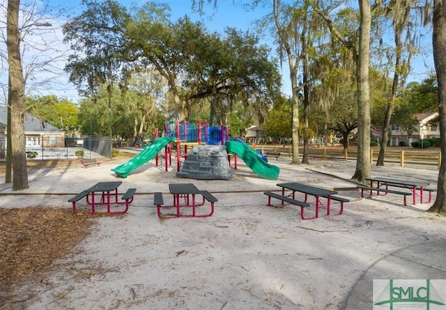 view of community playground