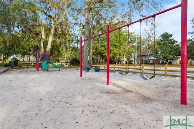 view of community play area