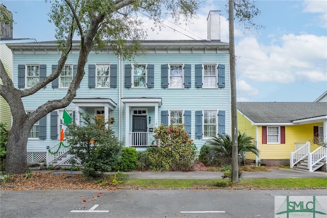 view of townhome / multi-family property