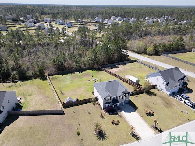 126 NE Owens St, Ludowici, GA 31316 - aerial view