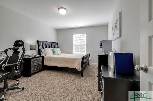 55 Saddlebrush Rd, Ellabell, GA 31308 - bedroom featuring light carpet