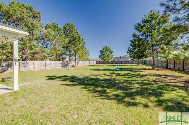 55 Saddlebrush Rd, Ellabell, GA 31308 - view of yard