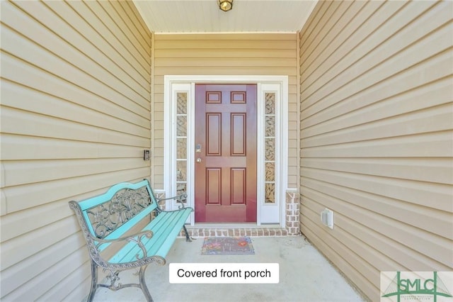 view of entrance to property