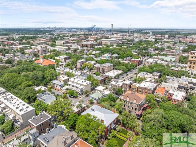 417 Whitaker St, Savannah, GA 31401 - bird's eye view