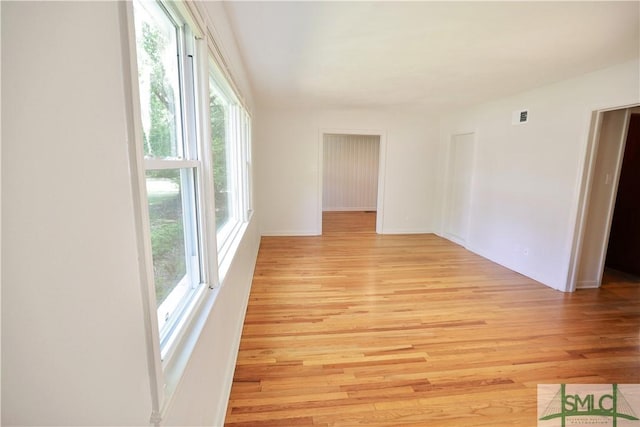 22 Colonel Estill Ave, Savannah, GA 31406 - empty room with light wood-style floors and baseboards