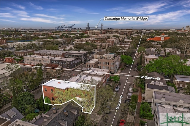 5091/2 Tattnall St, Savannah, GA 31401 - aerial view
