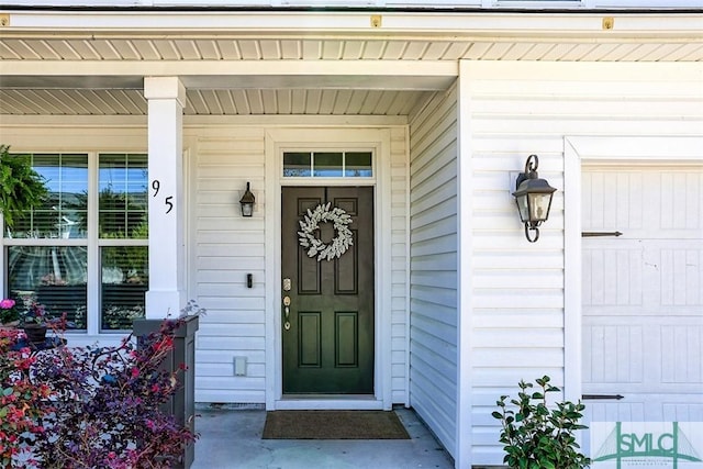 95 Glen Way, Richmond Hill, GA 31324 - doorway to property with covered porch