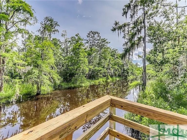 95 Glen Way, Richmond Hill, GA 31324 - dock featuring a water view