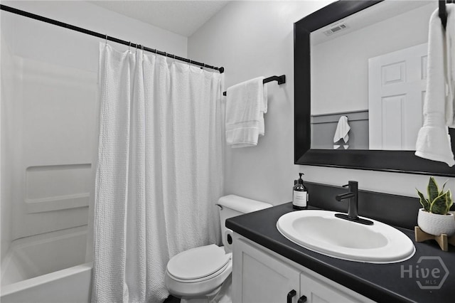 210 Mulberry Way, Rincon, GA 31326 - bathroom with toilet, vanity, and shower / bath combo