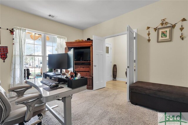 93 Bradford Pear Dr, Richmond Hill, GA 31324 - office space featuring carpet flooring