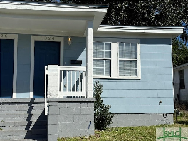 view of property entrance