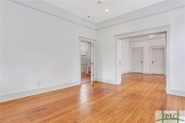 420 E Bolton St, Savannah, GA 31401 - unfurnished room featuring light wood-type flooring and baseboards