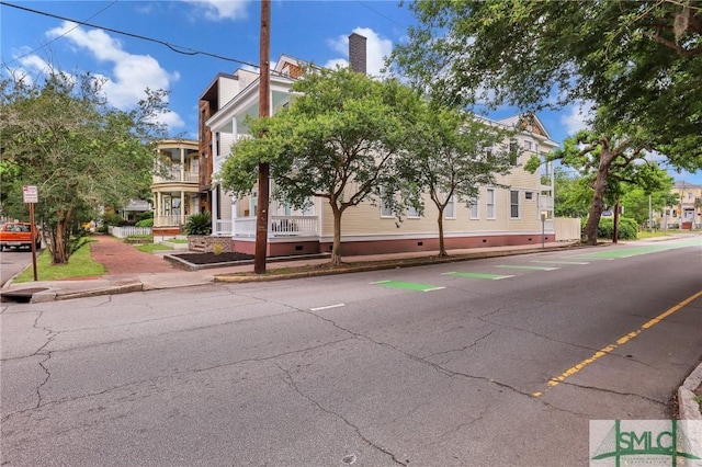 420 E Bolton St, Savannah, GA 31401 - exterior space featuring crawl space and a chimney