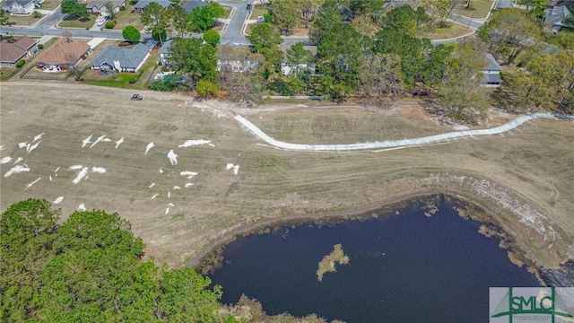 402 Walthour Dr, Rincon, GA 31326 - aerial overview of property's location featuring a large body of water and nearby suburban area