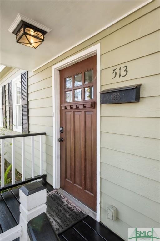 view of property entrance
