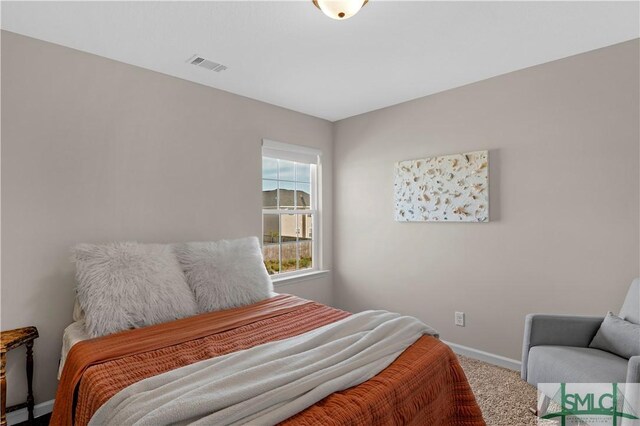 218 Herty Ln, Hinesville, GA 31313 - carpeted bedroom with baseboards