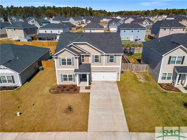 218 Herty Ln, Hinesville, GA 31313 - aerial perspective of suburban area