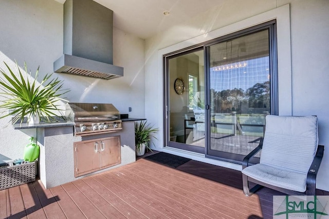 28 Delegal Rd, Savannah, GA 31411 - deck with a grill