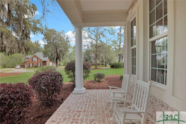 view of patio