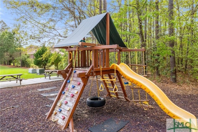 view of playground