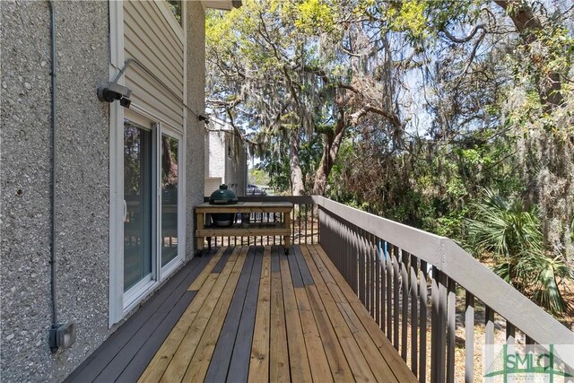 1000 Sea Island Rd Unit 56, Saint Simons Island, GA 31522 - view of wooden deck