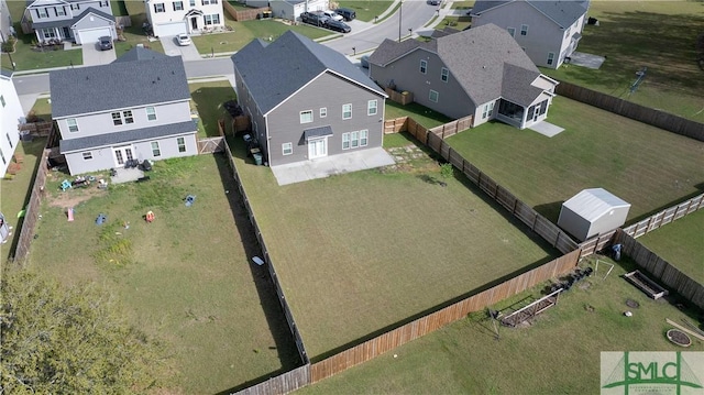 135 Sessile Oak Dr, Savannah, GA 31419 - birds eye view of property with a residential view