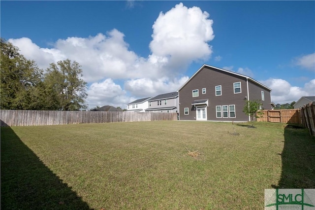 135 Sessile Oak Dr, Savannah, GA 31419 - view of yard featuring a fenced backyard