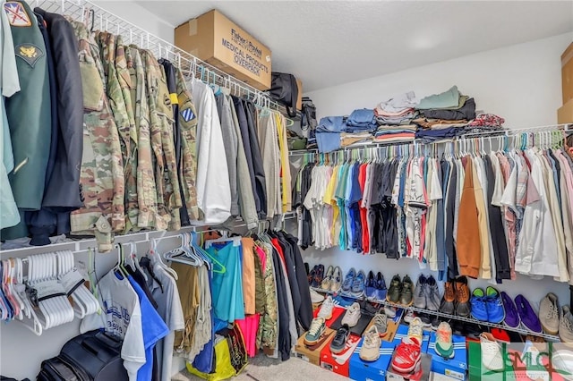 31 Fridley Ln, Hinesville, GA 31313 - spacious closet with carpet floors