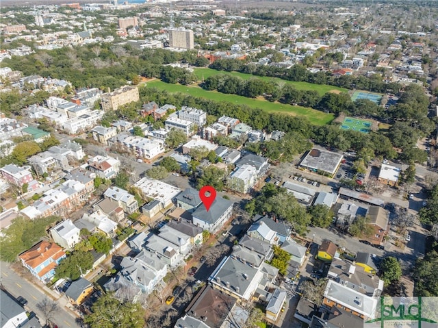 bird's eye view
