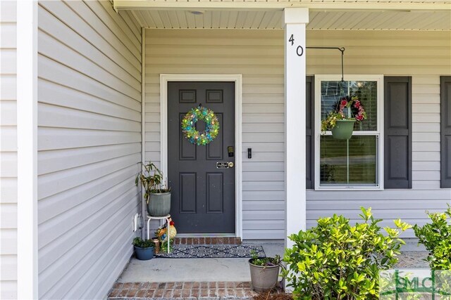 40 Saddlebrush Rd, Ellabell, GA 31308 - view of doorway to property