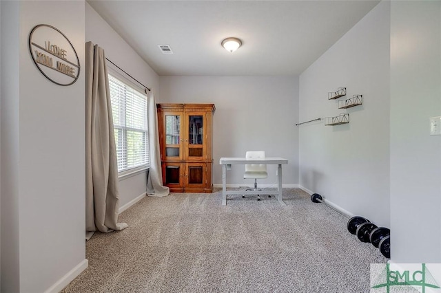 106 Cedar Ridge Dr, Guyton, GA 31312 - carpeted office featuring baseboards