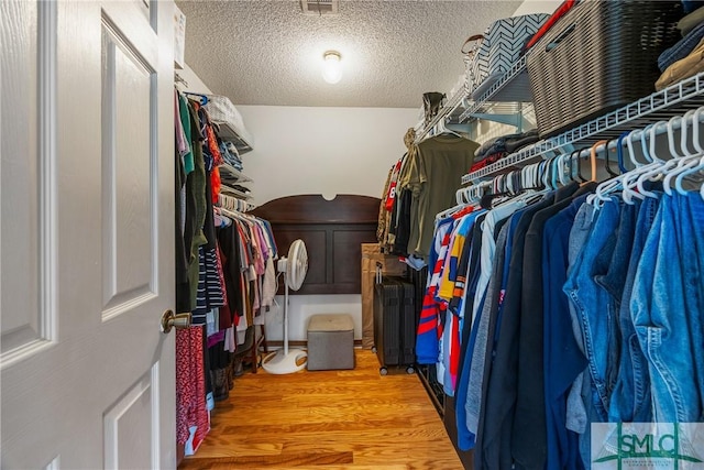 229 Golden Dr, Rincon, GA 31326 - spacious closet with visible vents and light wood-style floors