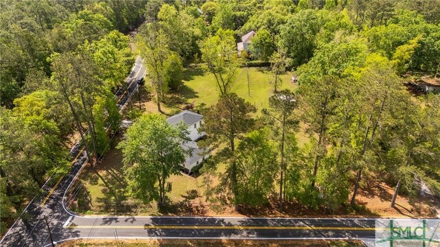 229 Golden Dr, Rincon, GA 31326 - aerial view with a wooded view