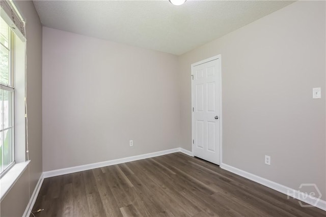 111 Tappan Zee Dr, Pooler, GA 31322 - spare room with dark wood-style floors and baseboards