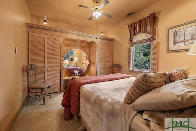 103 Church St, Bloomingdale, GA 31302 - bedroom featuring light colored carpet and visible vents