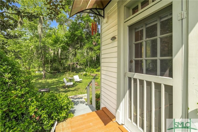 103 Church St, Bloomingdale, GA 31302 - view of home's exterior with a yard