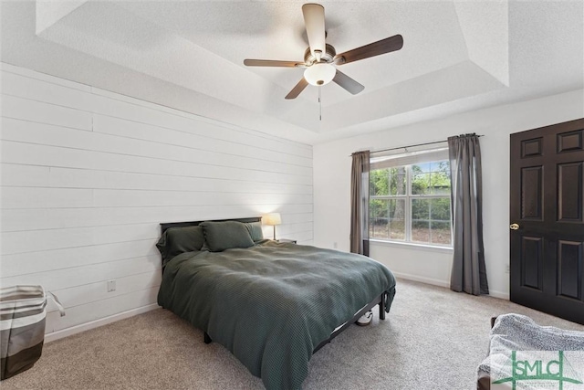 605 Weisenbaker Rd, Rincon, GA 31326 - bedroom featuring light colored carpet, baseboards, and a raised ceiling
