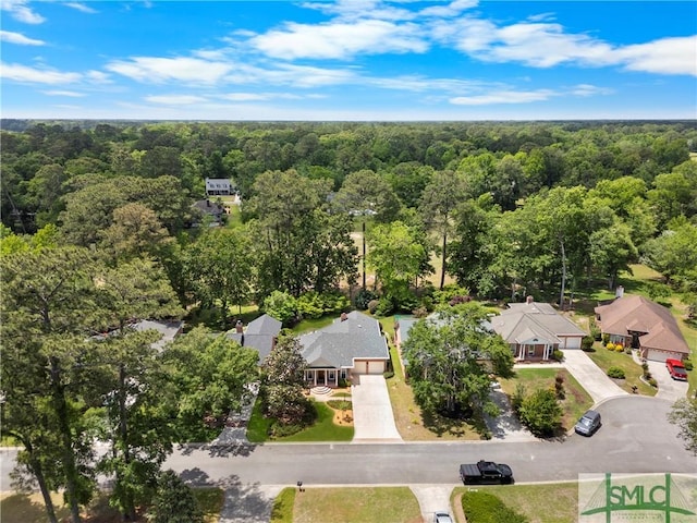 16 Oak Park Pt, Savannah, GA 31405 - bird's eye view with a view of trees