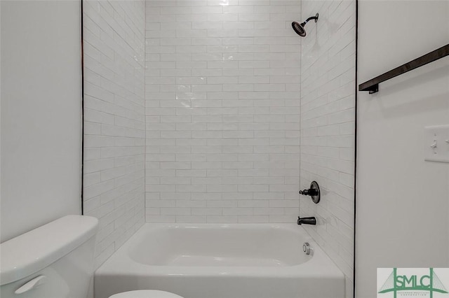 1615 Le Grand St, Savannah, GA 31401 - bathroom featuring shower / bath combination and toilet