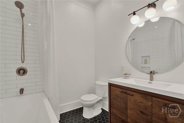 128 E 48th St, Savannah, GA 31405 - full bathroom with vanity and shower / tub combo