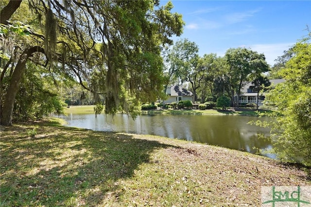 property view of water