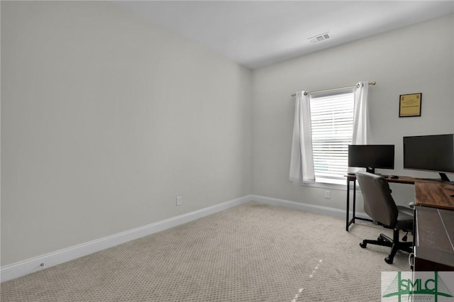 145 Nettleton Ln, Richmond Hill, GA 31324 - office featuring carpet floors and baseboards