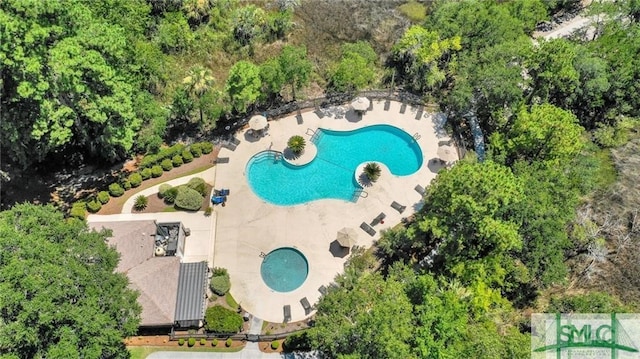 bird's eye view
