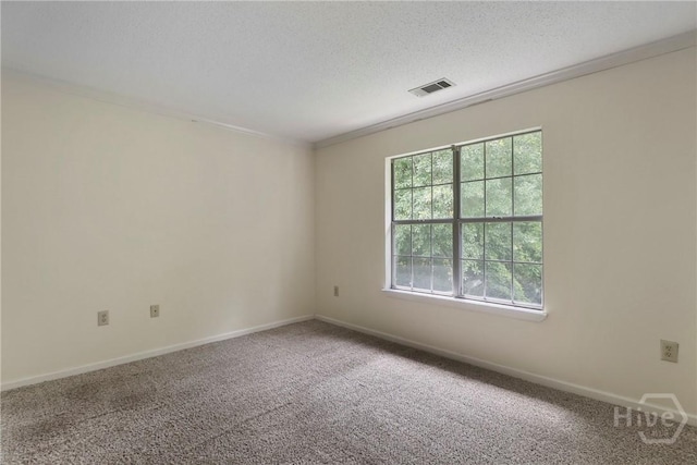 12300 Apache Ave Unit 1212, Savannah, GA 31419 - carpeted spare room featuring baseboards and a textured ceiling