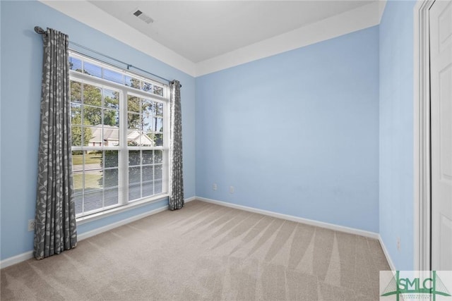 153 Fire Thorn Ln, Pooler, GA 31322 - unfurnished room with baseboards, visible vents, and carpet