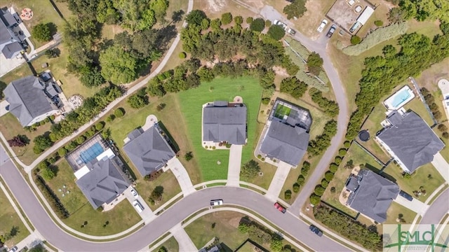 drone / aerial view