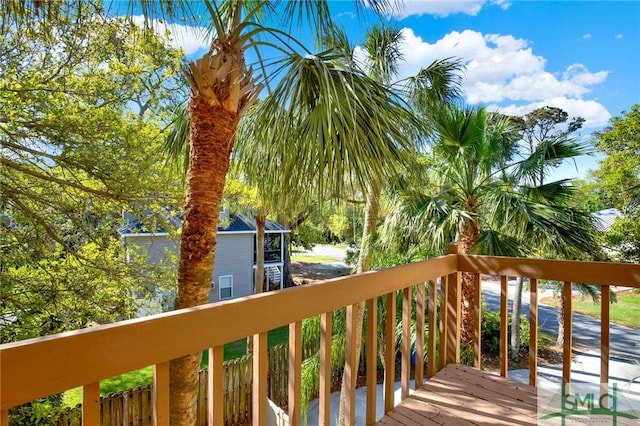 12 Carpenter Rd, Tybee Island, GA 31328 - view of deck