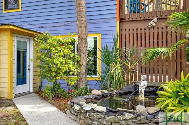 12 Carpenter Rd, Tybee Island, GA 31328 - exterior view of a small pond