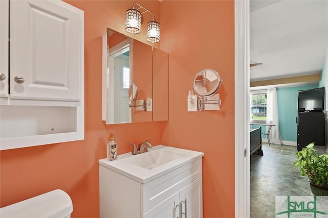 512 Winwood Pl, Savannah, GA 31419 - bathroom with vanity and toilet